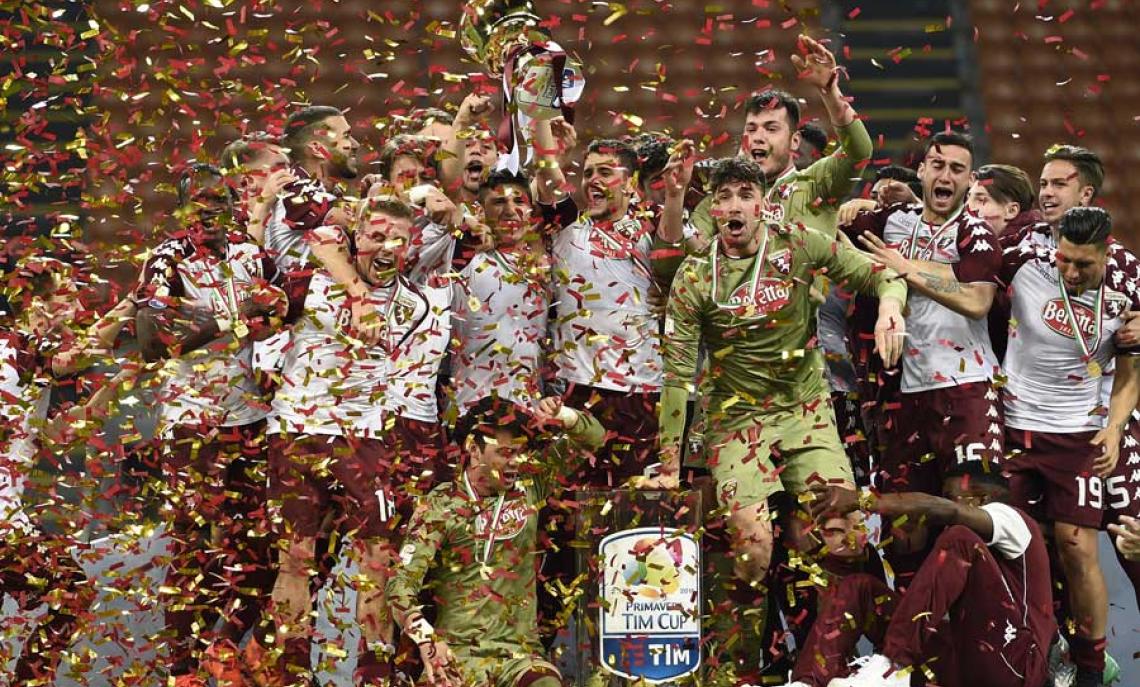 Trionfo Coppa Italia Primavera 2018