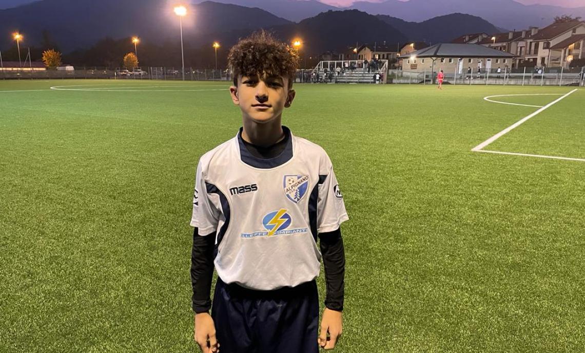 Jacopo Finetti, centrocampista dell'Alpignano