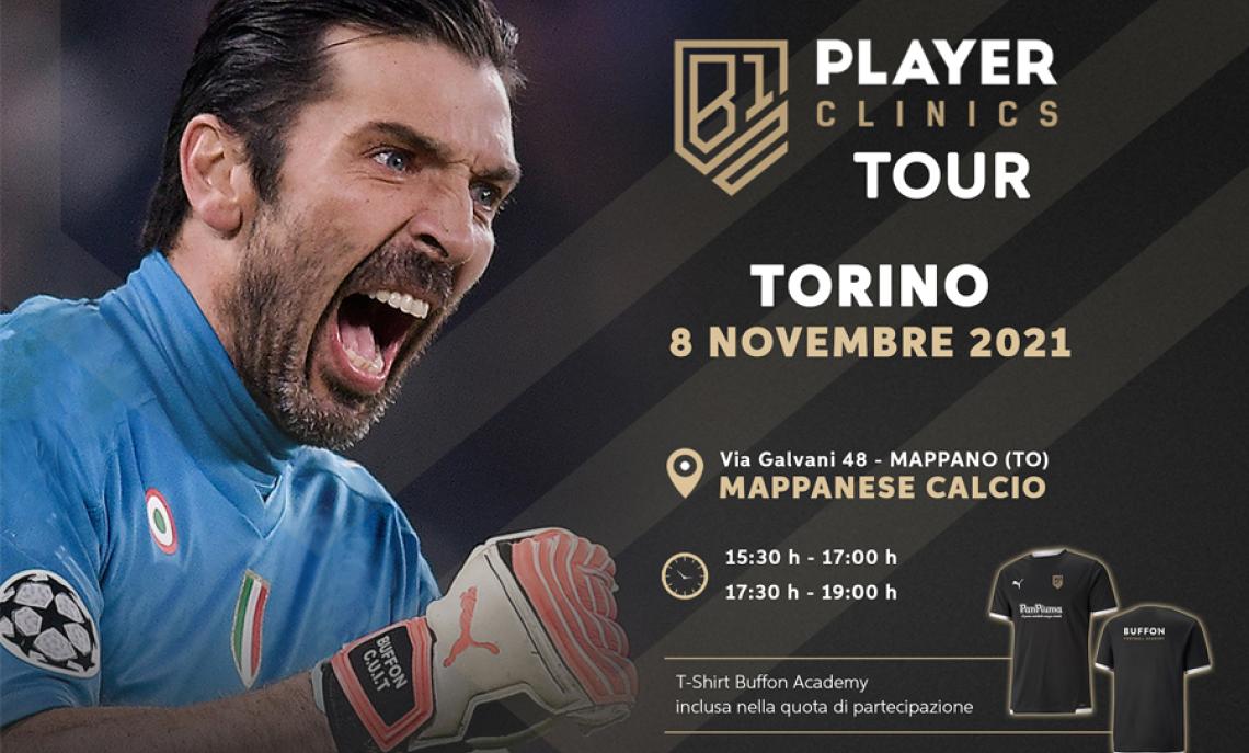 La Buffon Academy a casa di Gigi: prossima tappa Torino, lunedì 8 novembre appuntamento a Mappano
