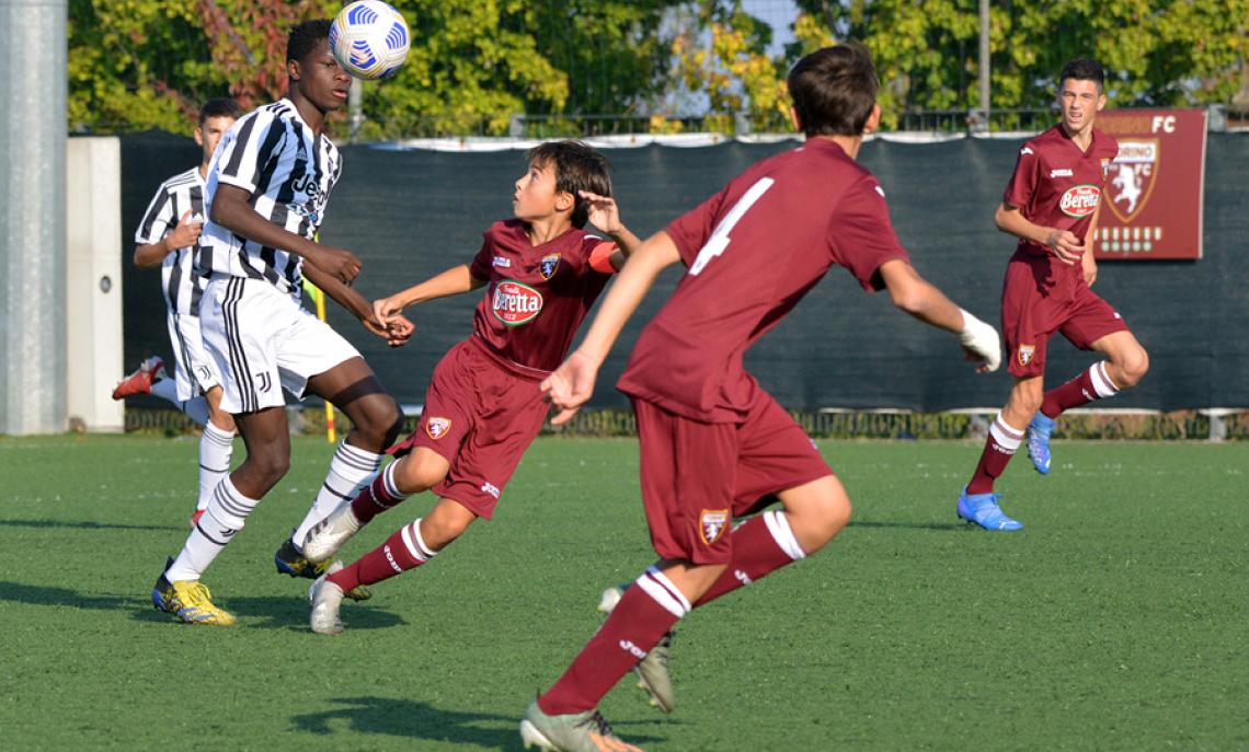 Torino-Juventus, il derby Under 14