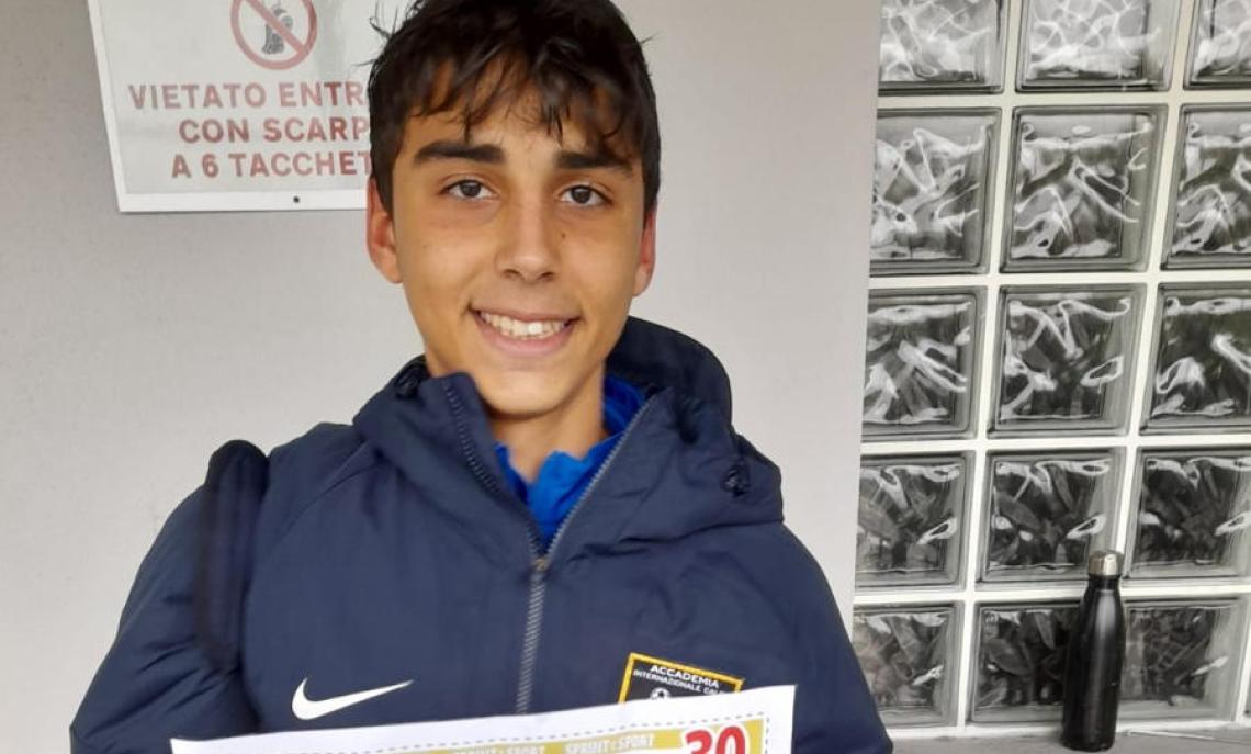 Mastroianni Andrea portiere dell'Aldini