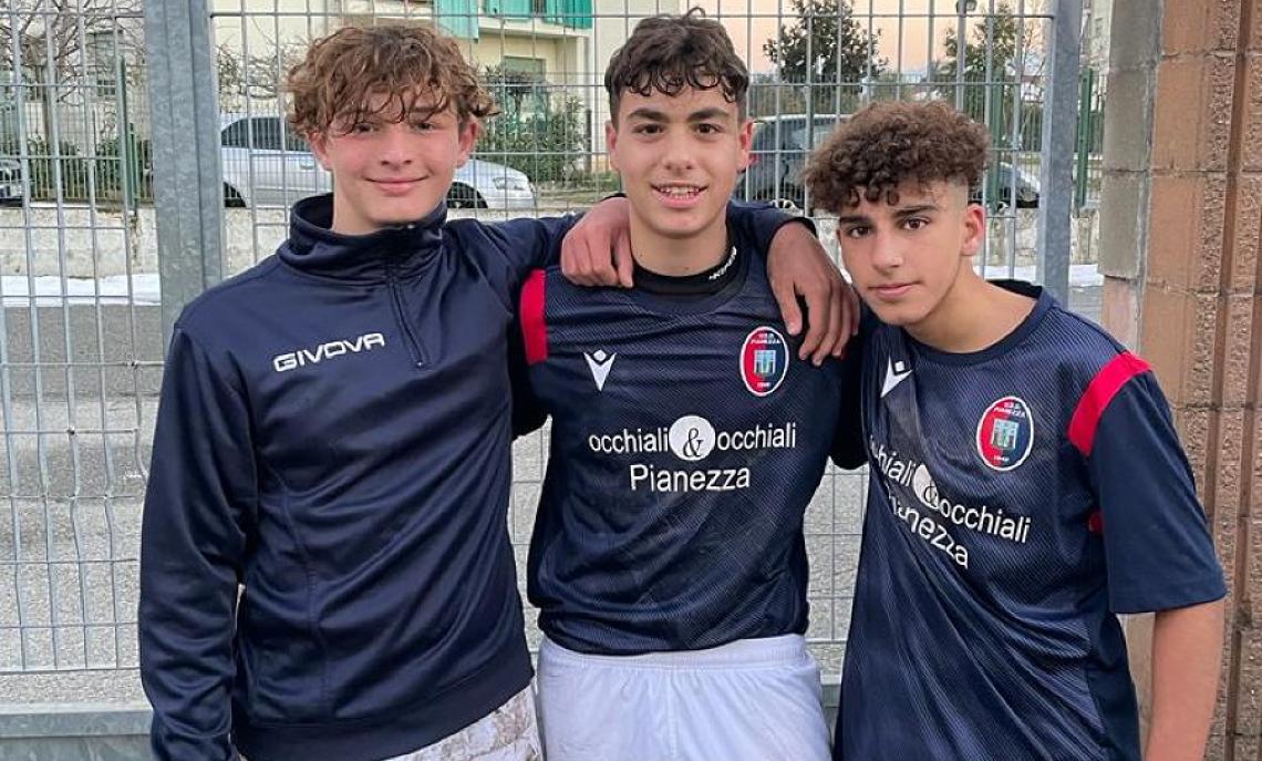Lorenzo Abrate, Steven Birtolo e Riccardo Gentile