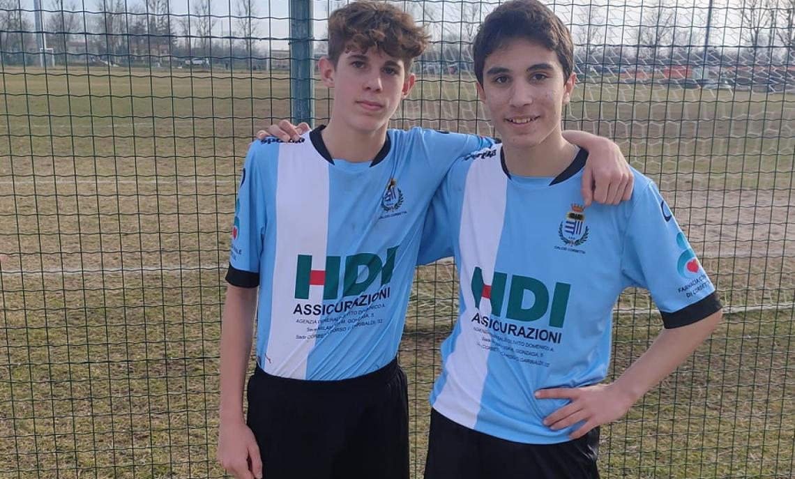 Federico Bonati e Lorenzo Celano Corbetta Under 15