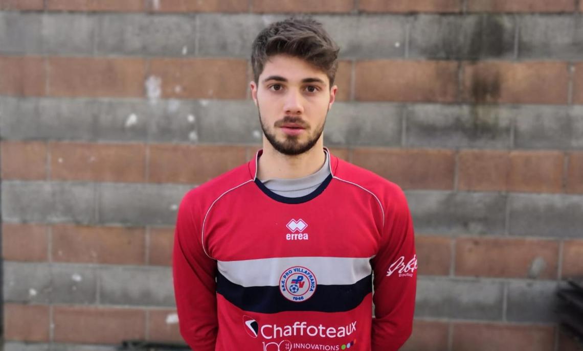 Marco Mingozzi, centrocampista offensivo classe '99 della Pro Villafranca