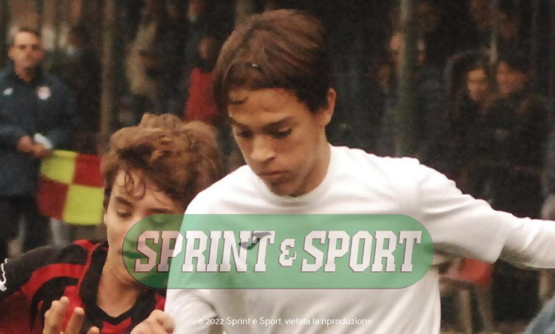 Riccardo Melloni, attaccante dell'Accademia Pertusa