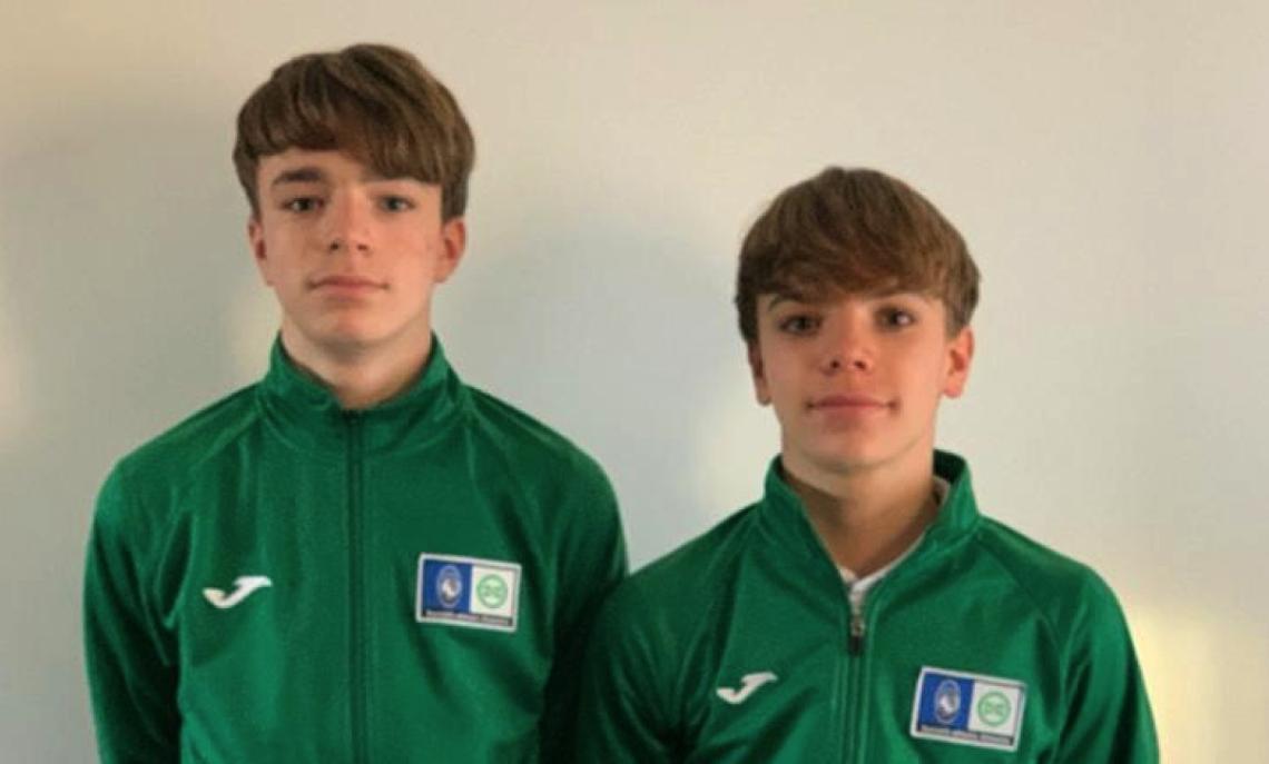 Lorenzo e Tommaso Corti Romano Banco Under 14