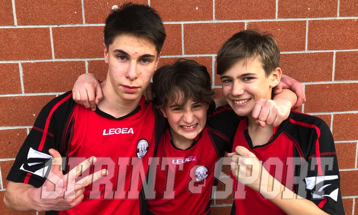 Matteo Perrone, Jordan Larosa e Federico Socco