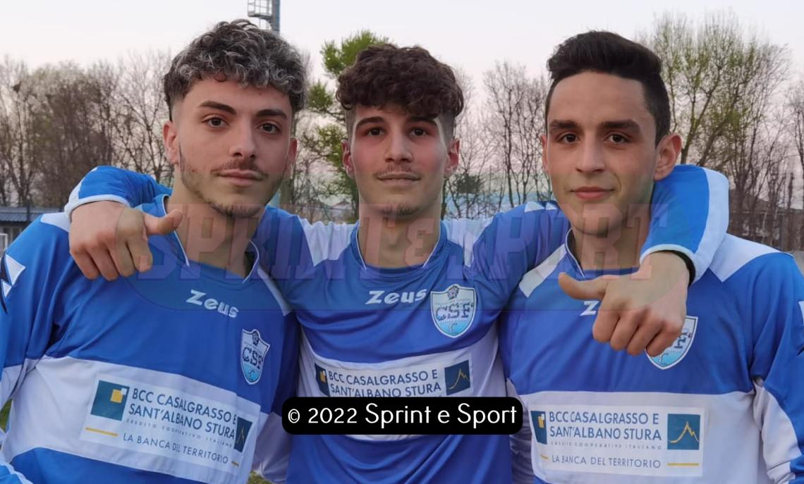 Biolatto si gode il tris d'assi: D'Amato, Rocca e Rebola abbattono il Villastellone