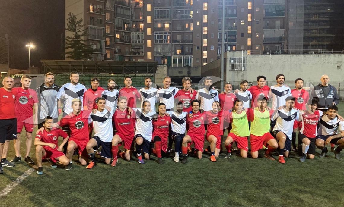 Il San Paolo Torino scende in campo per la pace nell'amichevole con la USPR