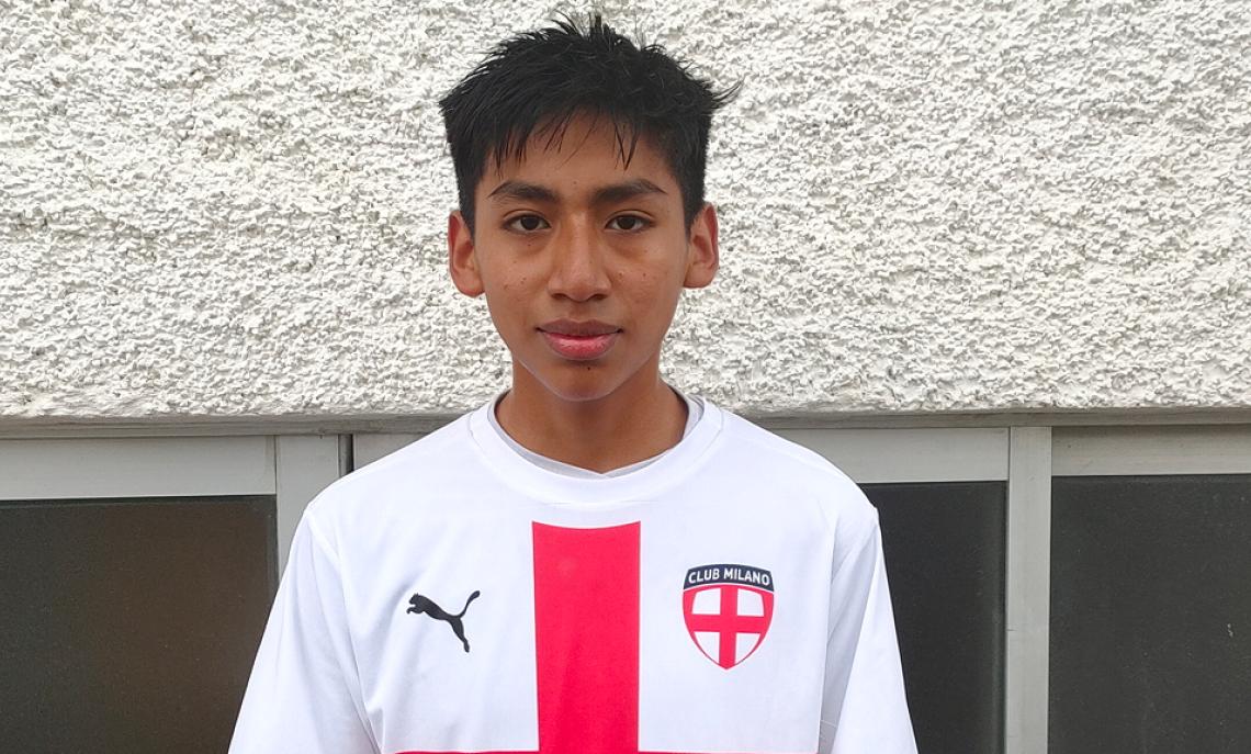  Paul Abele Sullcaray Quispe:  Club Milano Under 15
