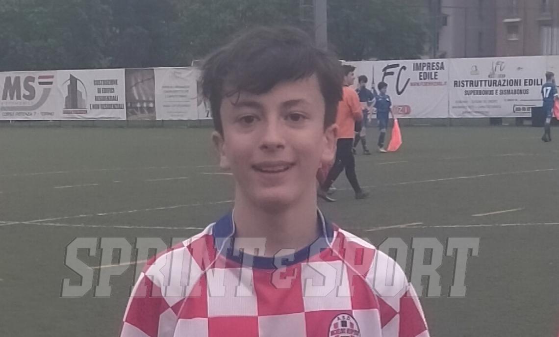 Simone Parizia, Nichelino Under 14