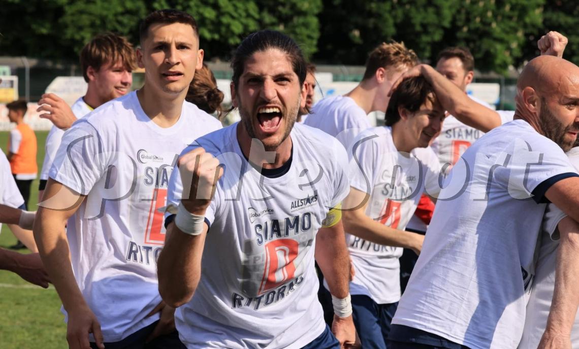 Nel blu dipinto di blu: il Pinerolo torna in D dopo 5 anni