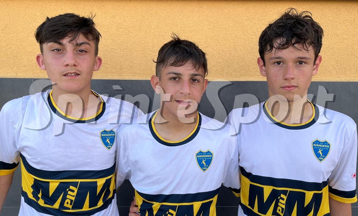 Iasella, Sudano e Degiorgi Baranzatese Under 14