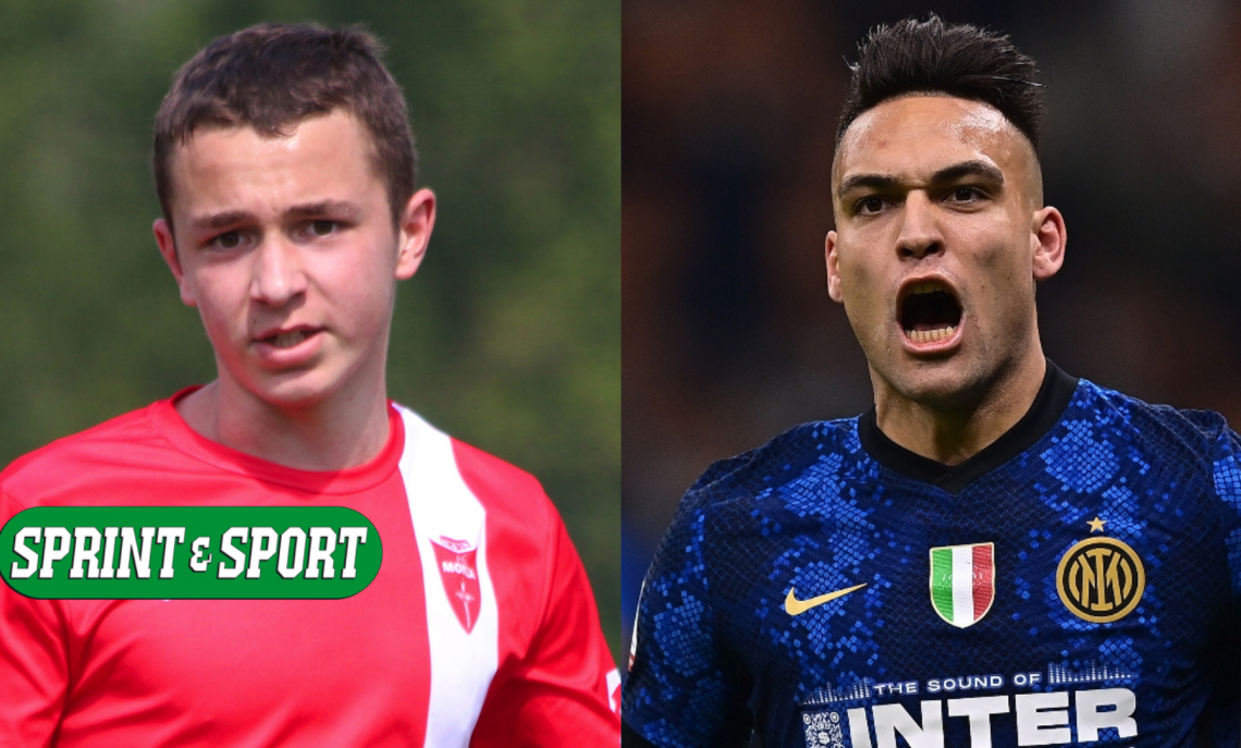 Simone Mascheroni a sinistra e Lautaro Martinez