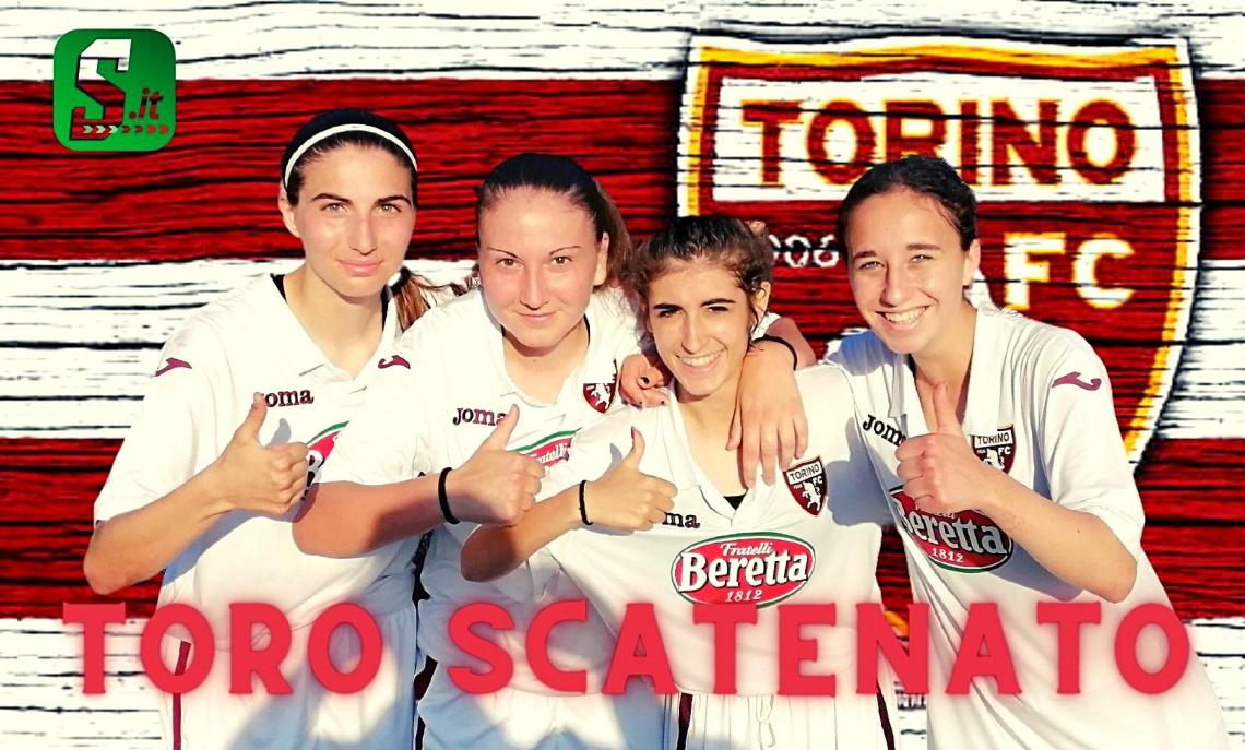 Quattro gol alle campionesse lombarde: &egrave; un Toro scatenato