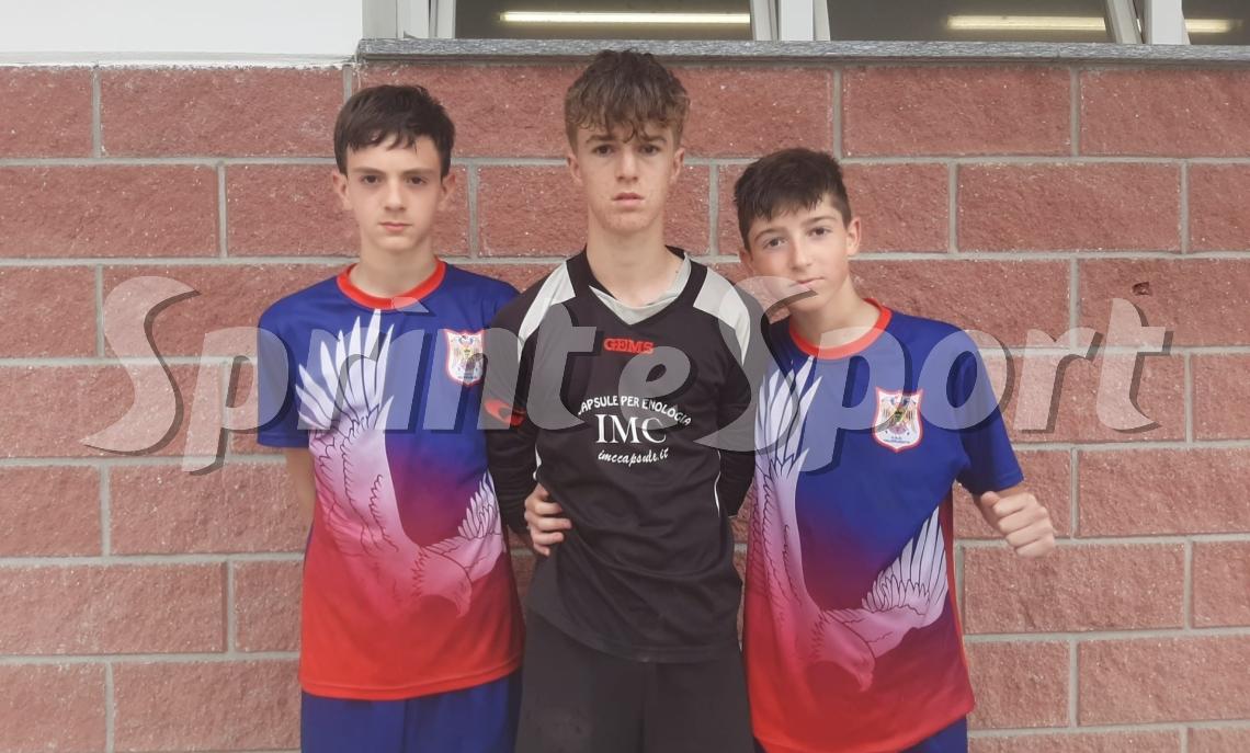 Mattia Duchini, Gabriele La Rosa e Simone Ghiraldi 