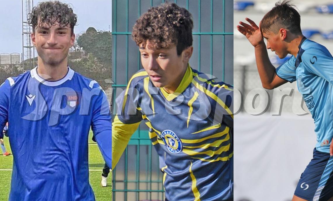 I tre moschettieri Azzurri: Gamba, Pregnolato e Galvagno scelti tra oltre 130 Azzurrini pre-selezionati!