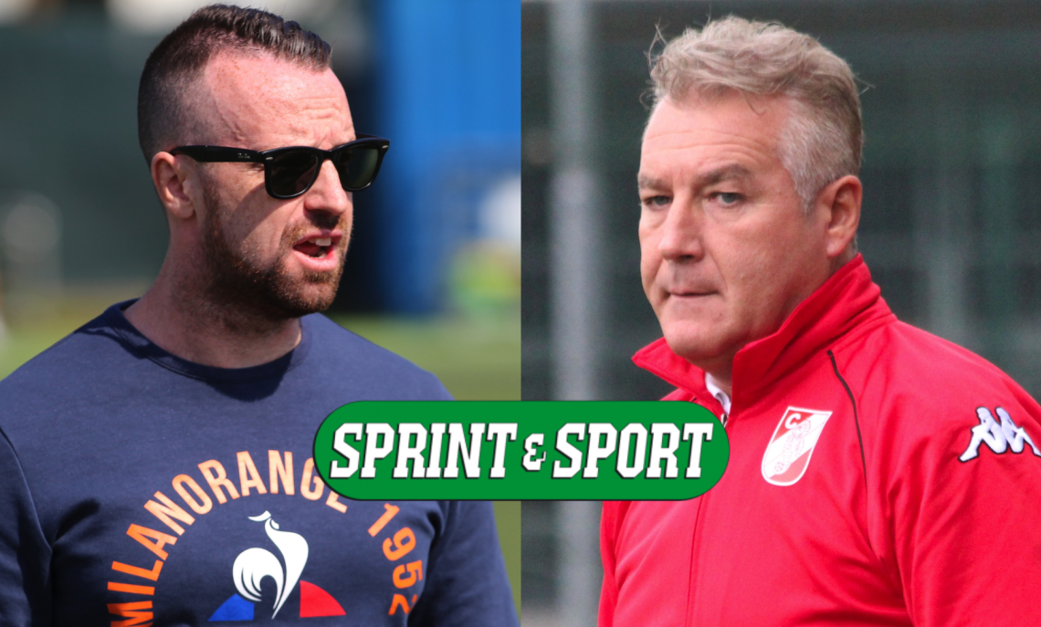 A sinistra Alessandro Tonani e a destra Sergio Canevari