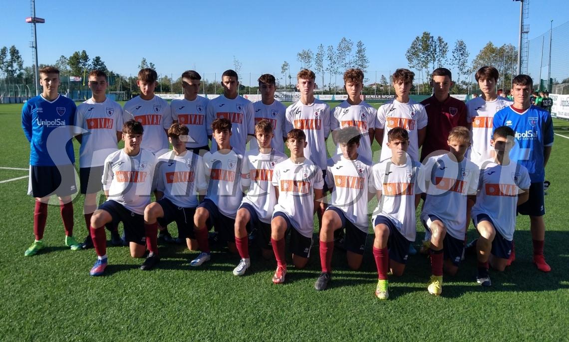 La Mario Rigamonti al gran completo prima del match