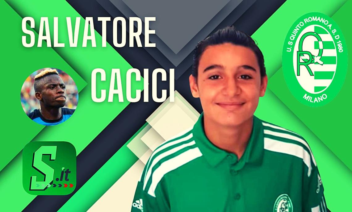 Il nuovo attaccante del Quinto Romano studia da Victor Osimhen