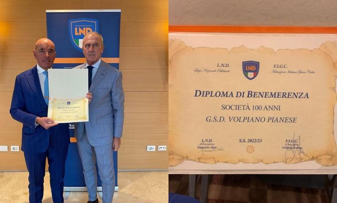 Benemerenze Figc-Lnd: il Piemonte celebra la sua storia, le sue società e i suoi dirigenti