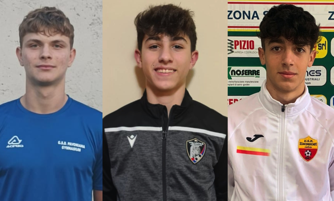 Ermin Telalovic, Giuseppe Lembo e Alessio Colombo