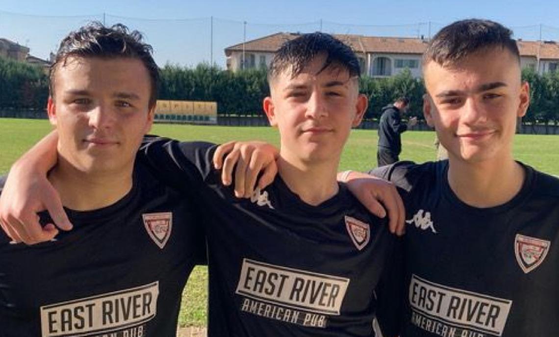 Emanuele Casale, Armando Palese ed Edoardo Di Carlo Rogoredo Under 17