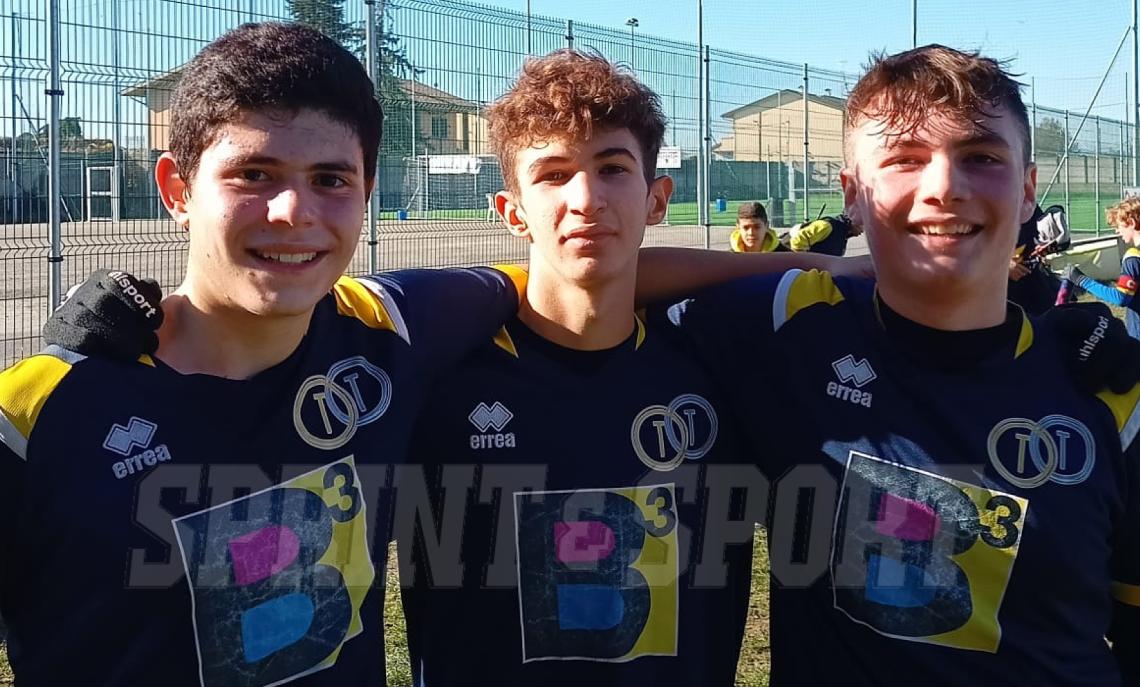 Matteoo QUartarone, Stefano Patrucco e Gabriele Ansaldi