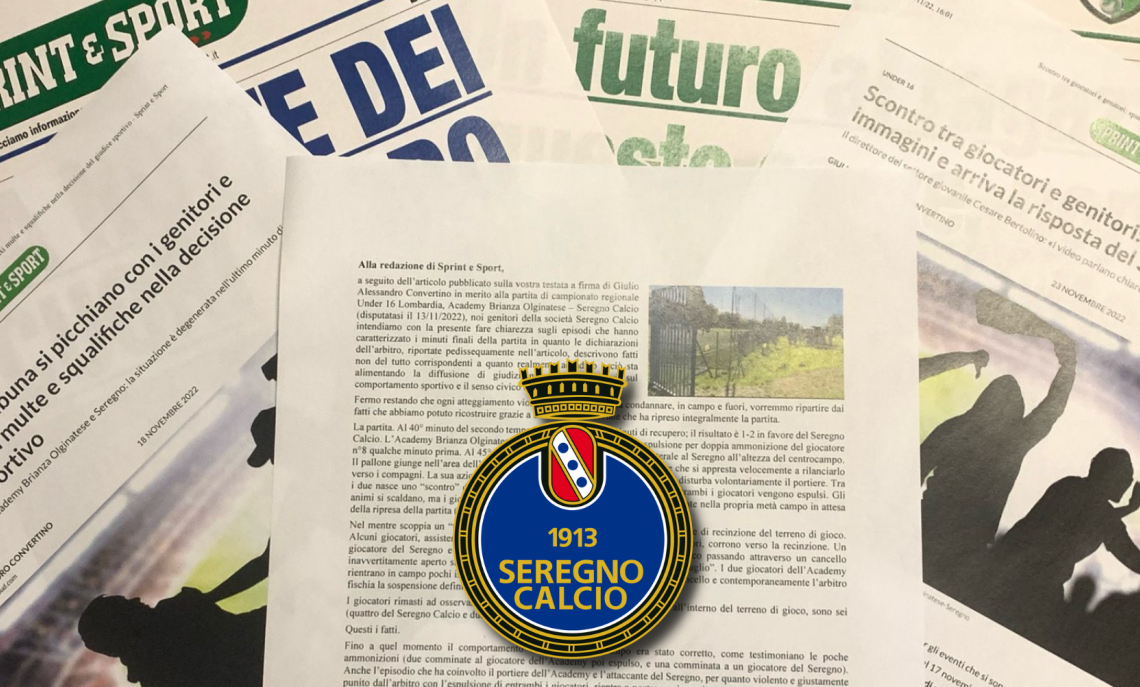 LETTERA GENITORI SEREGNO