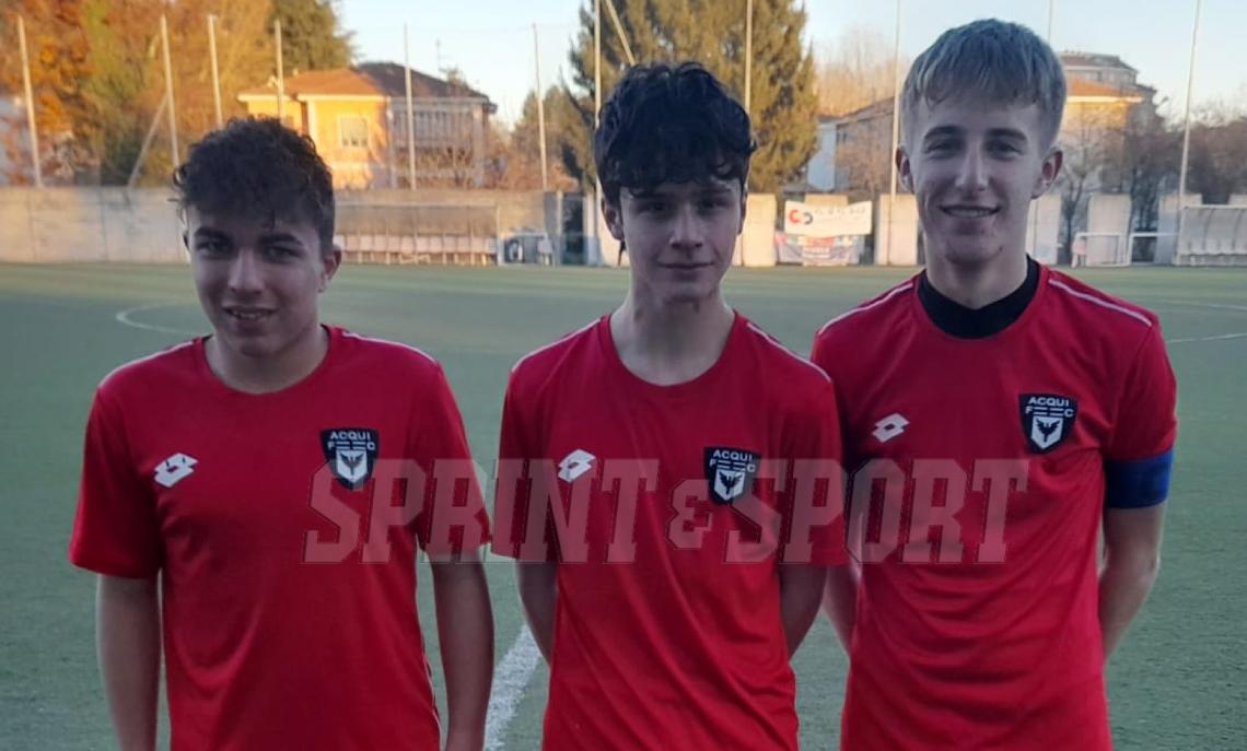 Daniele, Ferrari e Cagno, Acqui Under 15