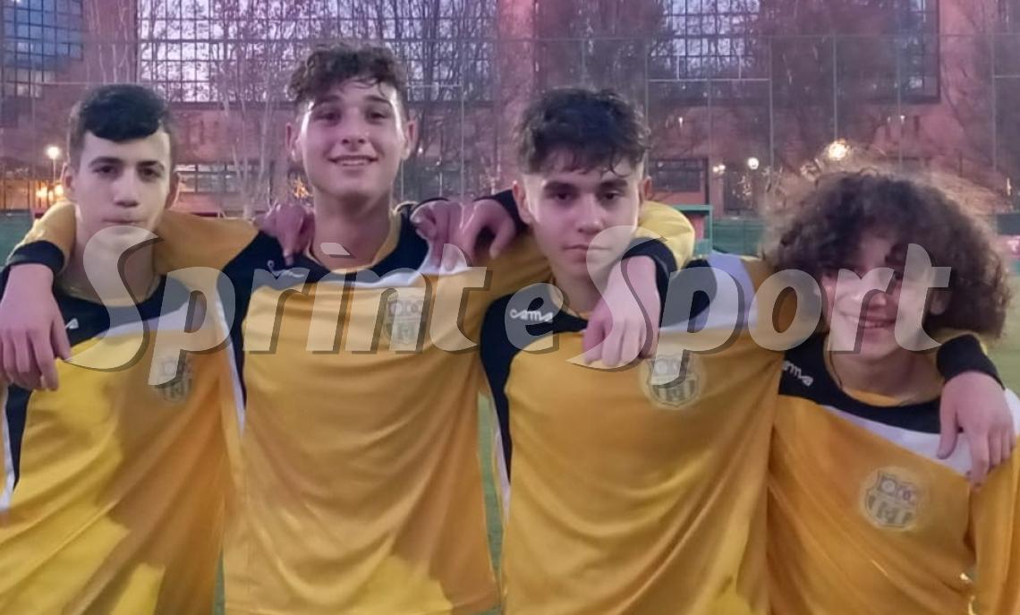 Alessandro Nardiello, Mattia Stivala, Gabriele Di Giacomo e Mattia Pronzati