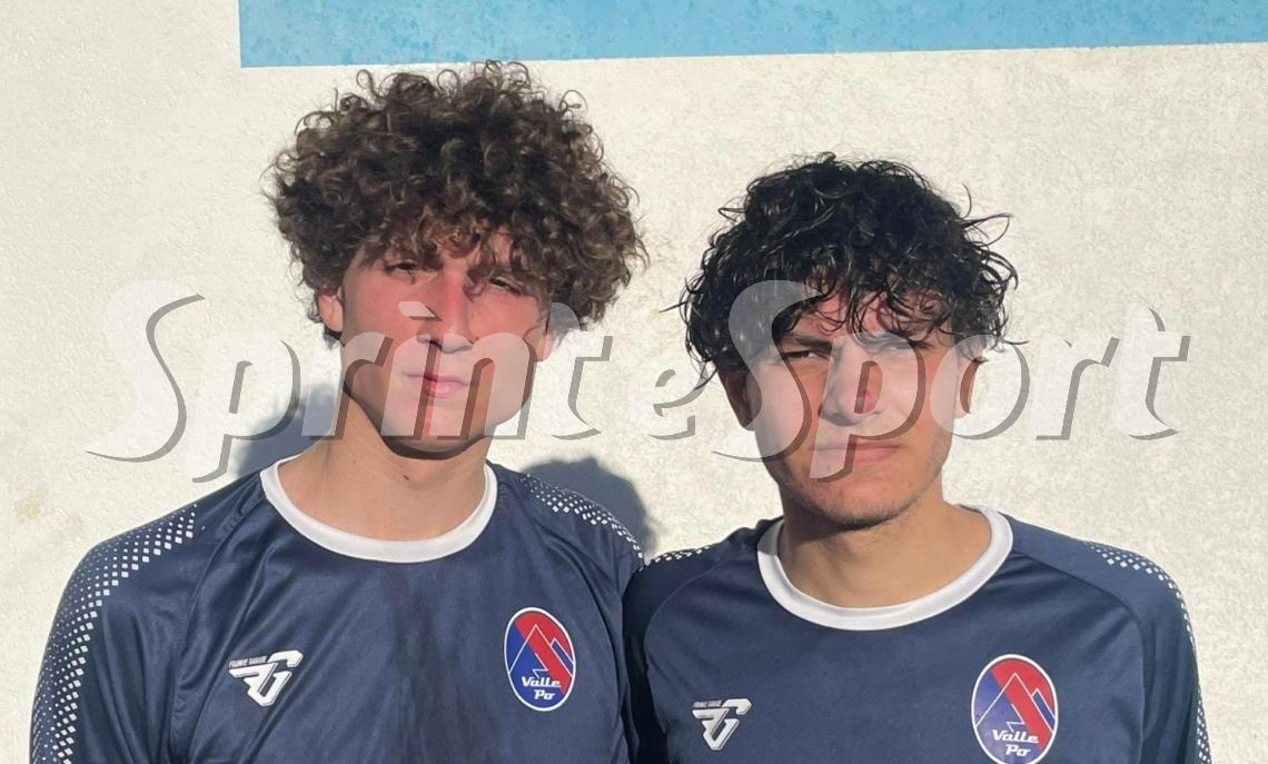 Simone Ballario e Luca Gallesio ('03), U19 Valle Po