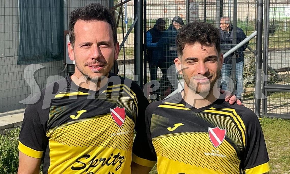 Alessio Perzolla ('87) e Massimiliano Cammarata ('00), San Bernardo