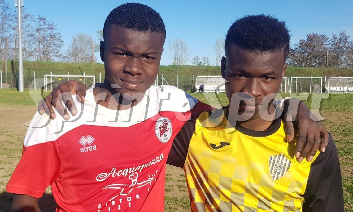 SCUOLE CRISTIANE-VIRTUS VERCELLI UNDER 19 - Lassina Diawara e Moussa Diawara