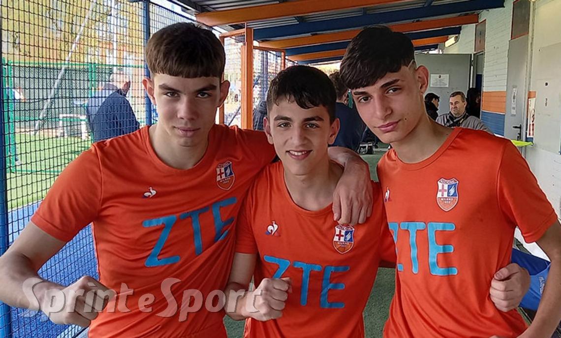 Nicol&ograve; Holovko, Riccardo Covelli e Daniele Ganci