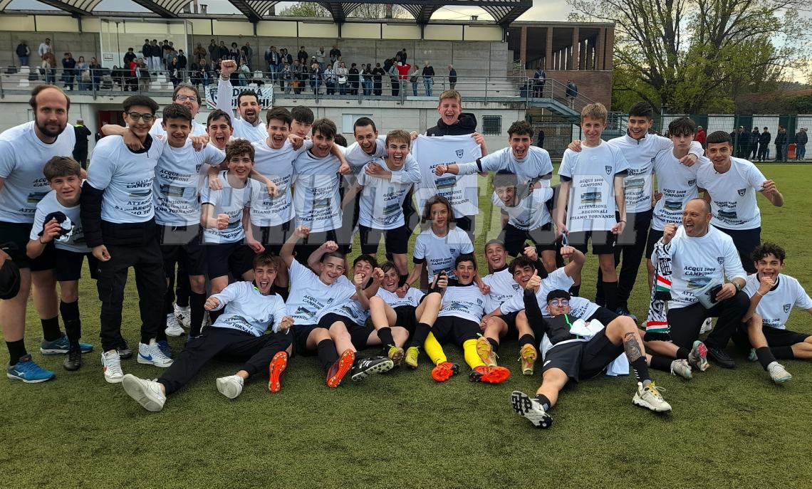 È un Acqui da 10 e Lode, conquistato il titolo a punteggio pieno