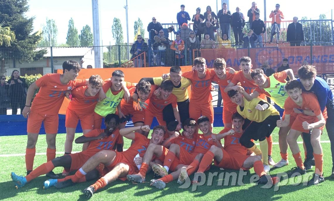 ALCIONE UNDER 15 &Eacute;LITE FESTA CAMPIONI