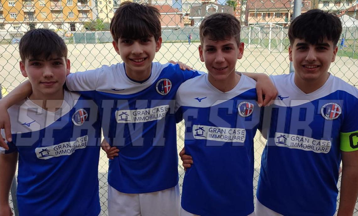 torino under 14 girone c sangonese moncalieri 1-4 Gabriele Filagna, Riccardo Venturi, Federico Longhin, Andrea Dominelli