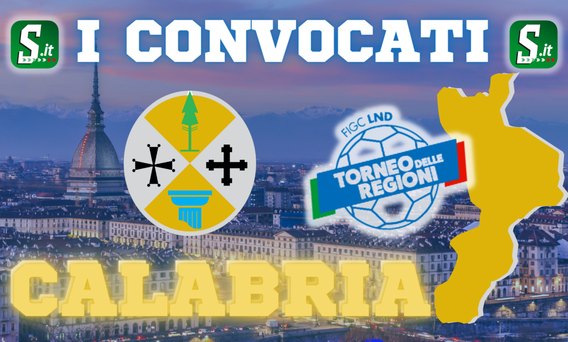 CALABRIA CONVOCATI TORNEO DELLE REGIONI