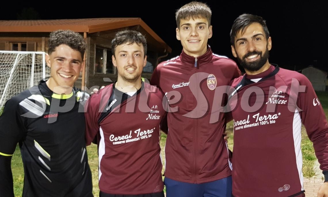 CIGLIANO-NOLESE COPPA PRIMA CATEGORIA - Andrea Ballesio, Luca Agostini, Federico Botto, Giuseppe Tigani