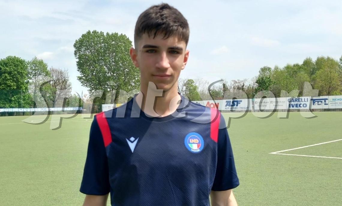 Michele Zedda, marcatore della Sardegna Under 17