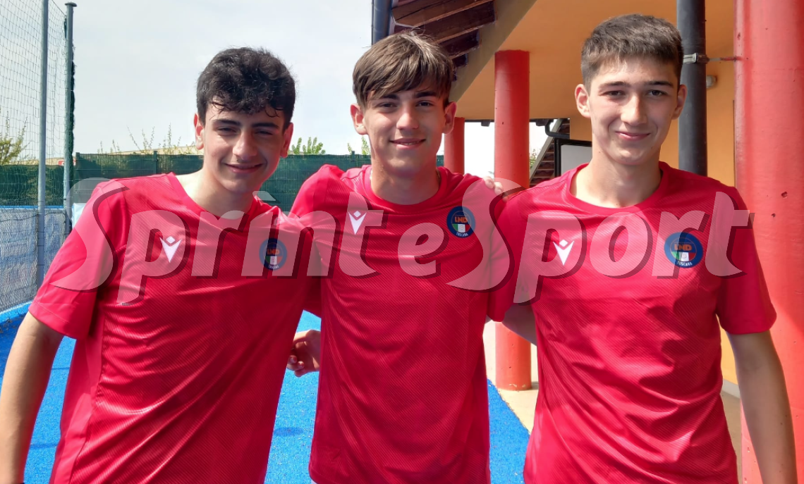 Torneo delle Regioni 2023 - Under 17: U17_Cristiano Rosaia, Zeno Pazzagli e Lapo Campera, i 3 marcatori della Toscana u17