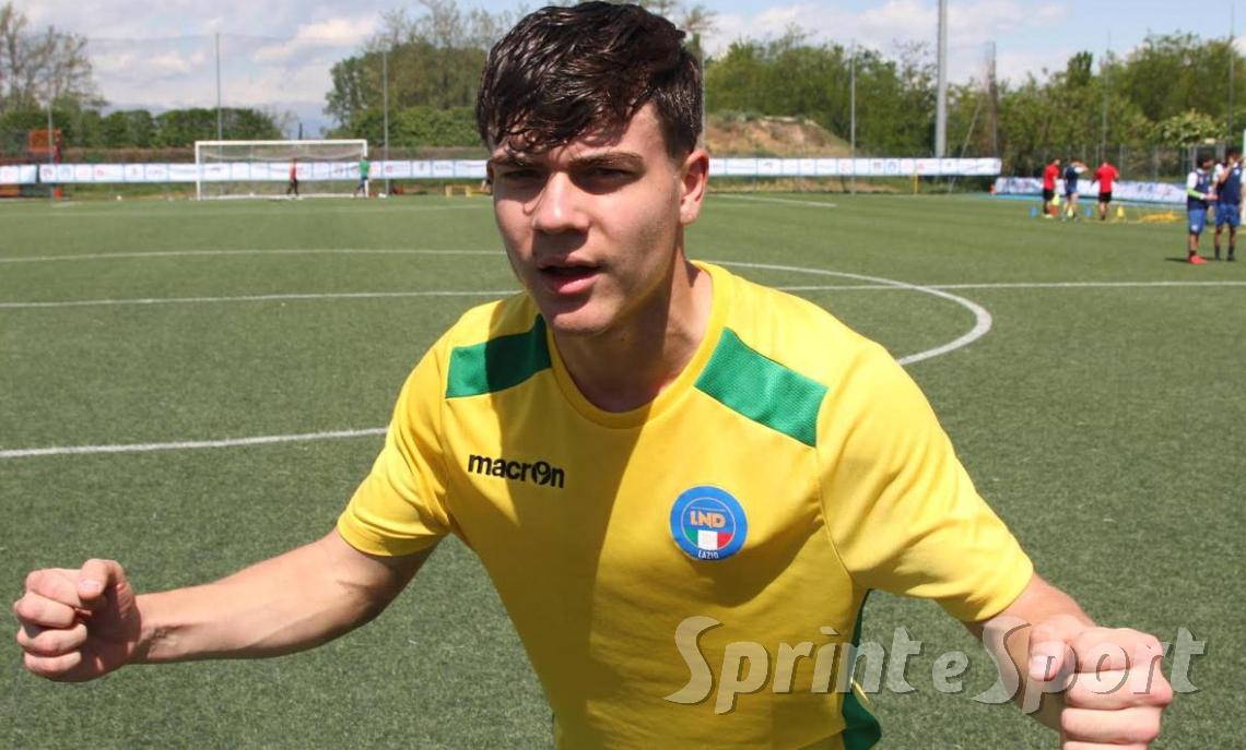 Edoardo Fiore Rappresentativa Under 17 Lazio