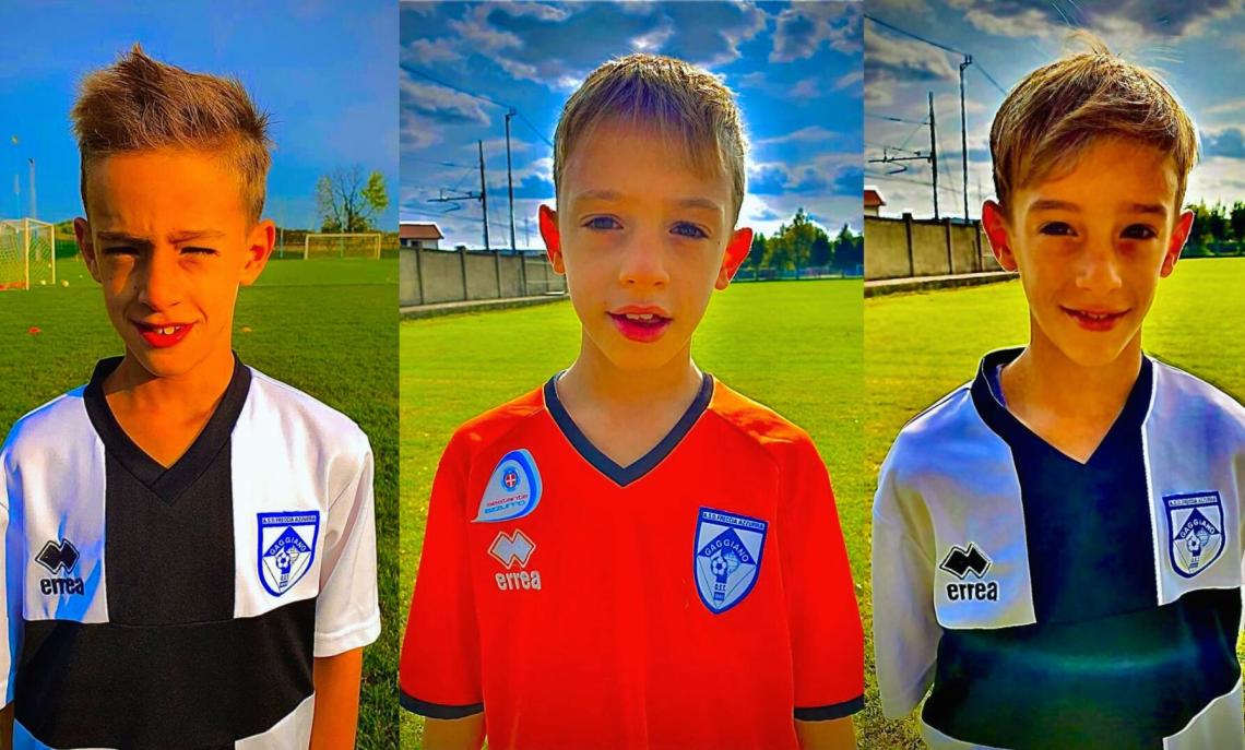 Alberto, Gabriele e Tommaso Grilli della Freccia Azzurra