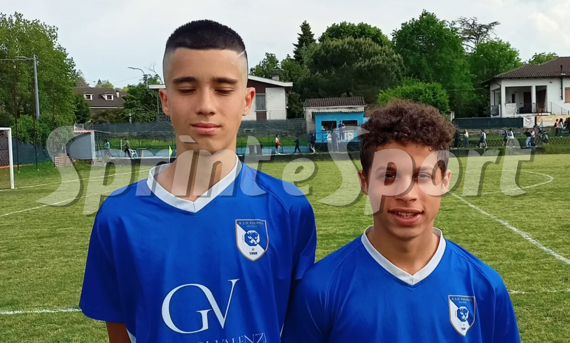 Playoff Provinciali Under 14: Fulvius batte Canelli. In foto Ceva e Migliano Aguirre, doppiette