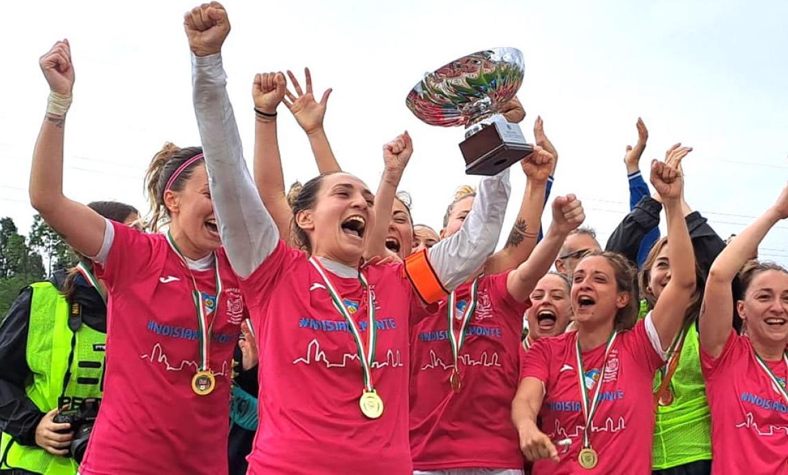 Eccellenza Femminile: Il Monterosso alza la Coppa Italia