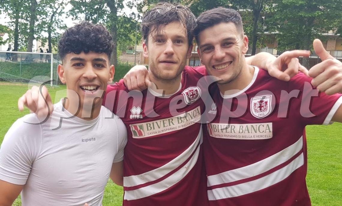 STRAMBINESE-SANTHIA' - SOUFIANE NAIM NICOLO' FERRERO ALEX ZANINO SANTHIA'