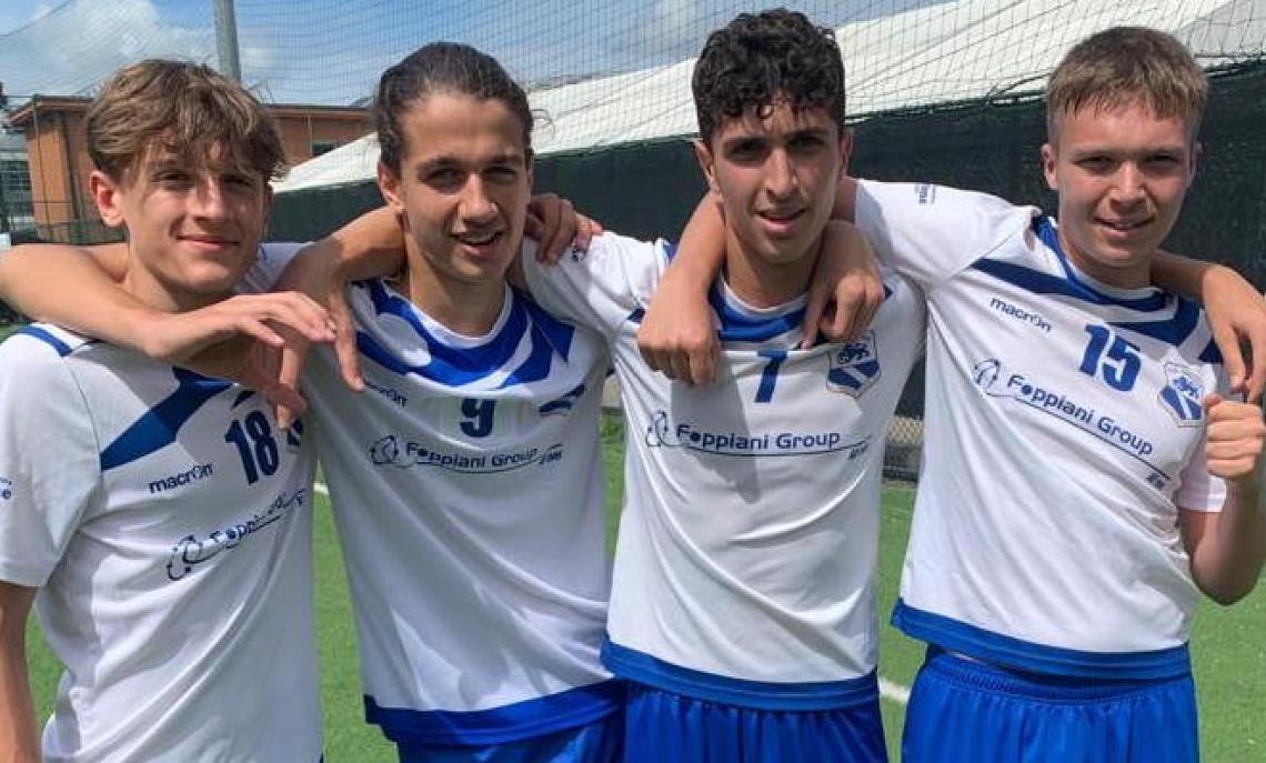 Leonardo Vasconi, Alessandro Todini, Luca Battaglia, Filippo Rimoldi Orione Under 15