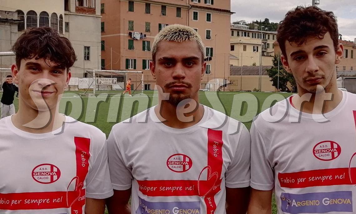 Raggi Mazzotta Russo Genova Calcio Cisanese