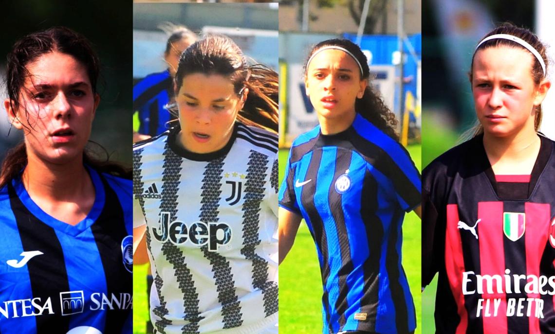 Under 17 Femminile: Galbusera, Iannaccone, Ciano, Lupatini
